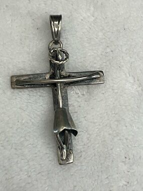 Sterling Silver Cross Pendant Vintage by TAXCO